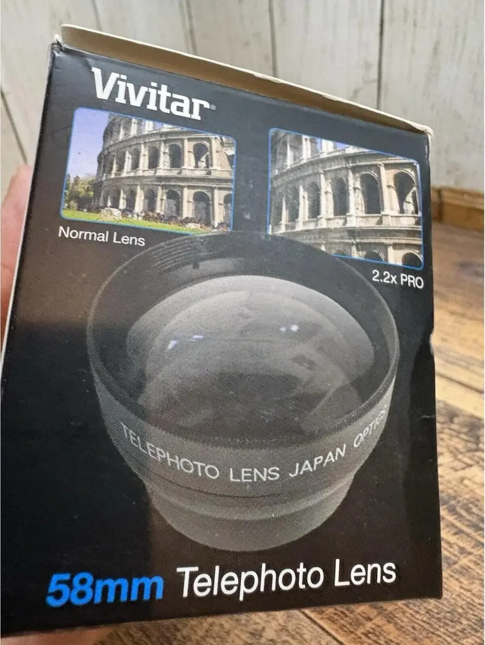 Vivitar HD4 MC AF High Definition 2.2x Telephoto Converter Lens Very Clean 58mm